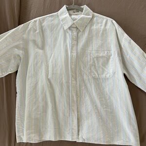 Djerf Avenue Rainbow Breezy Shirt